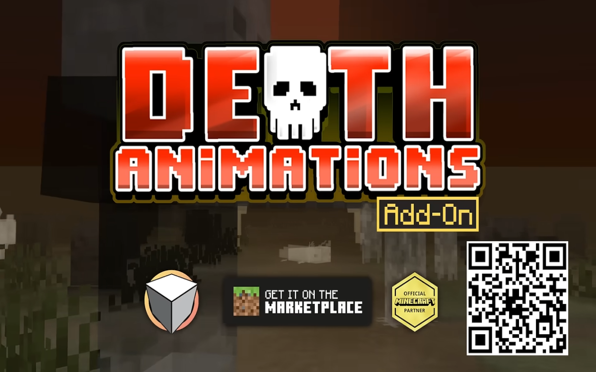 Cover art for Death Animations, showing immersive death effects.