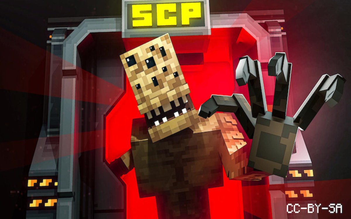 Cover art for SCP, showing containment facilities and secret sci-fi theme.